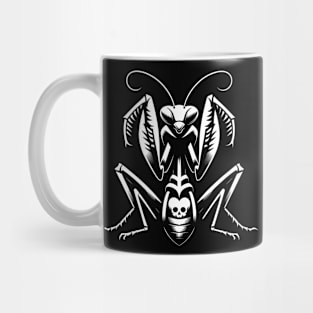 White Death Mantis Mug